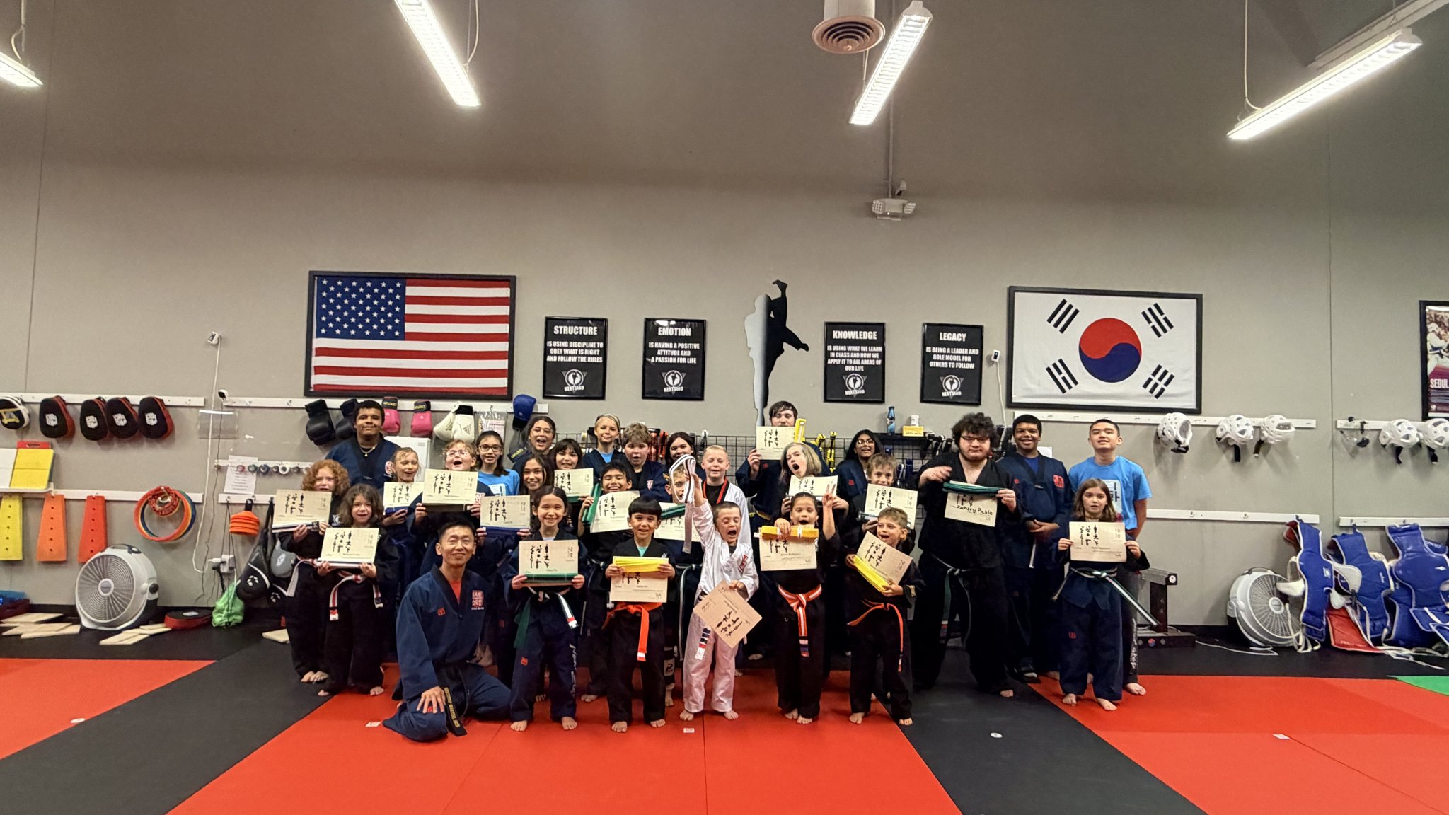 Tiny Tigers Belt Test — August 7