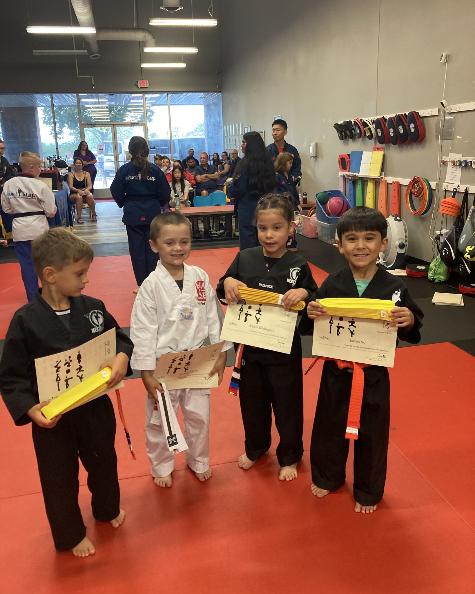 Tiny Tigers Belt Test — August 7