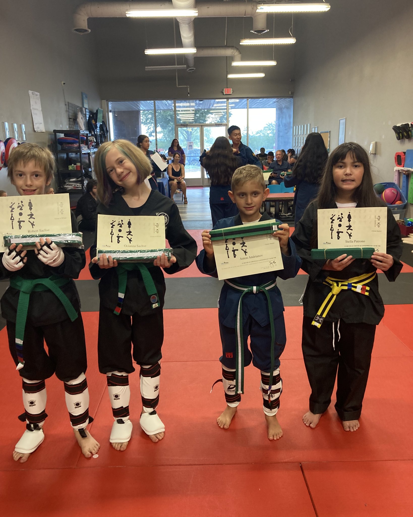 Taekwondo Belt Test — August 7