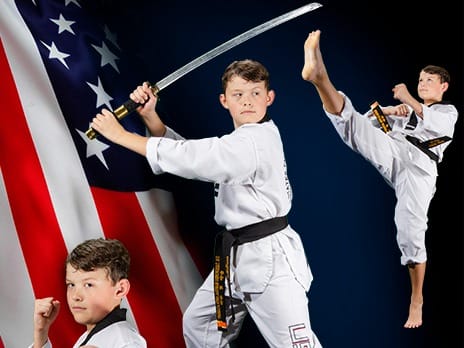Kids Taekwondo at USTMA