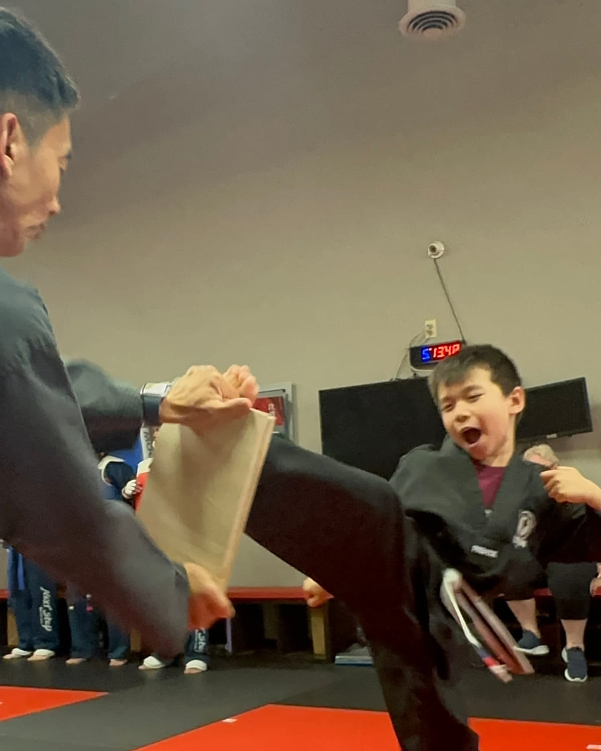 kicking