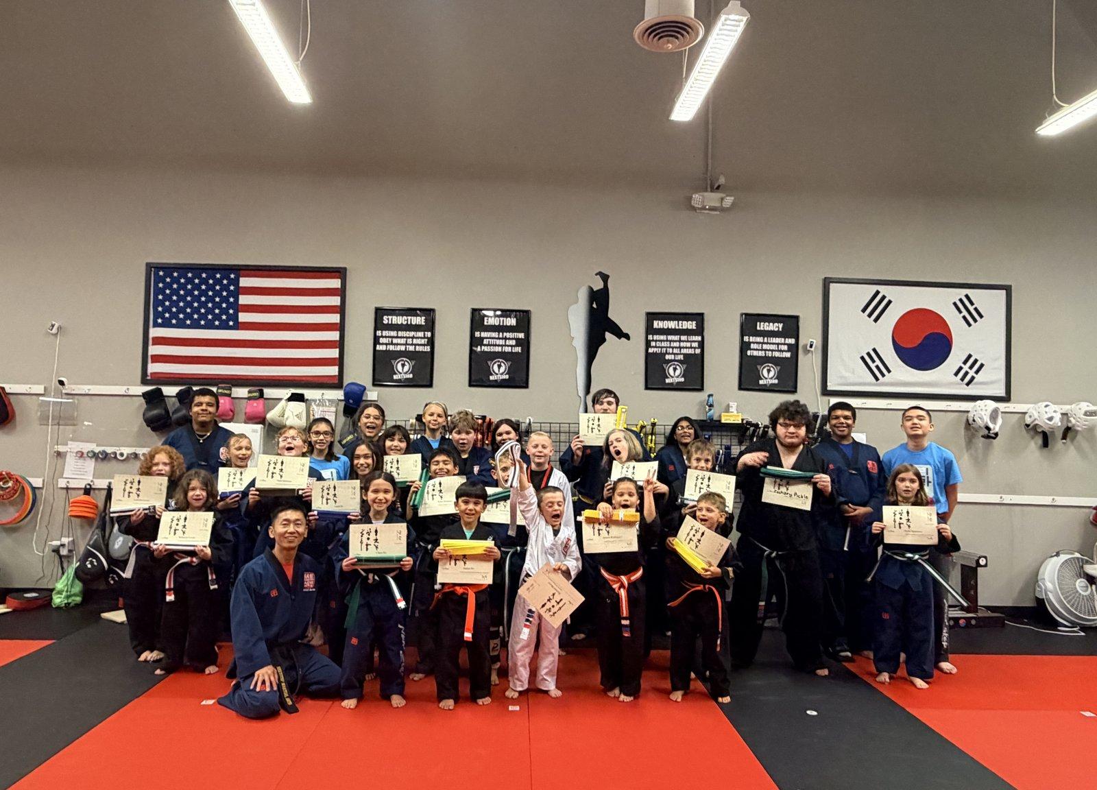 Tiny Tigers Belt Test — August 7